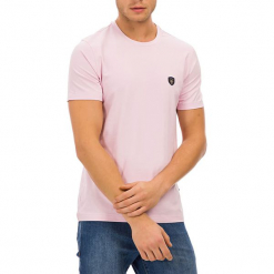T-shirt w kolorze jasnoróżowym. Czerwone t-shirty męskie GALVANNI, m, z okrągłym kołnierzem. W wyprzedaży za 84,95 zł.