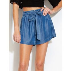 Spodenki Seafolly Chambray 53480-SH. Niebieskie szorty damskie Seafolly, bez wzorów. Za 269,00 zł.