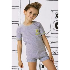 Chłopięcy T-shirt OK. Bielizna chłopięca COTONELLA, z nadrukiem, z dzianiny. Za 27,99 zł.