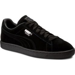 Sneakersy PUMA - Suede Classic+ 352634 77 Black/Dark Shadow. Czarne półbuty damskie Puma, bez wzorów, ze skóry, bez obcasa, na płaskiej podeszwie, bez zapięcia. W wyprzedaży za 279,00 zł.