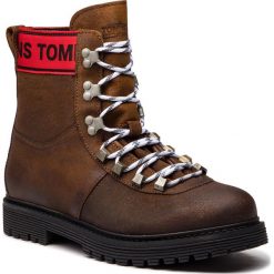 Trapery TOMMY JEANS - Outdoor EM0EM00170 Winter Cognac 906. Pomarańczowe bez kategorii Tommy Jeans, z jeansu. Za 699,00 zł.