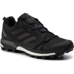 Buty adidas - Terrex Skychaster Lt Gtx GORE-TEX F36099 Carbon/Cblack/Grefou. Czarne buty sportowe męskie Adidas, z tworzywa sztucznego, bez zapięcia, outdoorowe, adidas terrex, gore-tex. Za 649,00 zł.