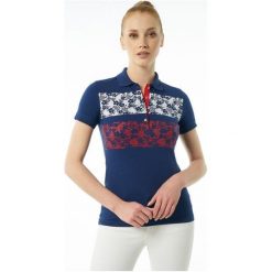 Auden Cavill Koszulka Damska Polo Xl Ciemnoniebieska. Szare koszulki damskie Auden Cavill, xl, z nadrukiem, polo, bez rękawów. Za 129,00 zł.