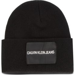 Czapka CALVIN KLEIN JEANS - J Calvin Klein Jeans K40K400759 001. Czarne czapki damskie marki Calvin Klein Jeans, z wiskozy. Za 179,00 zł.