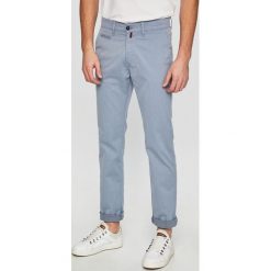 Pierre Cardin - Spodnie. Niebieskie spodnie męskie marki Pierre Cardin, na co dzień, bez wzorów, z elastanu, casualowe. Za 429,90 zł.