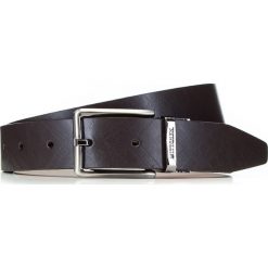Pasek męski. Szare paski męskie Wittchen, w paski, ze skóry, eleganckie. W wyprzedaży za 139,90 zł.