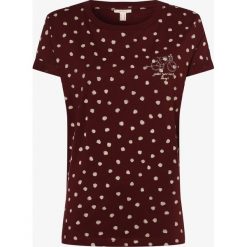 Esprit Casual - T-shirt damski, czerwony. Czerwone t-shirty damskie Esprit Casual, xxl, z nadrukiem, casualowe, bez kołnierzyka. Za 59,95 zł.