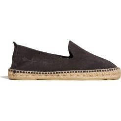 Espadryle MANEBI HAMPTONS. Niebieskie espadryle męskie Manebi, bez wzorów, ze skóry. Za 420,00 zł.