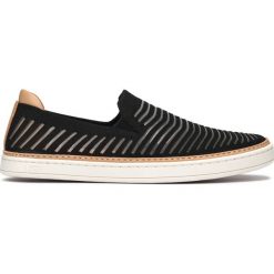 UGG Sammy Breeze Slip On Buty Czarny. Czarne trampki i tenisówki damskie Ugg, bez wzorów, z materiału, bez zapięcia. Za 438,95 zł.