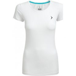 T-shirt damski TSD600 - biały - Outhorn. Białe t-shirty damskie marki Outhorn, z bawełny. W wyprzedaży za 24,99 zł.