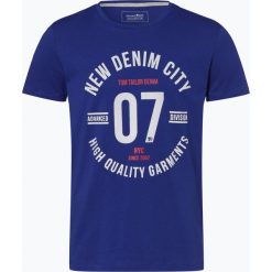 Tom Tailor Denim - T-shirt męski, lila. T-shirty męskie TOM TAILOR DENIM, m, bez wzorów, z denimu, bez kołnierzyka. Za 39,95 zł.