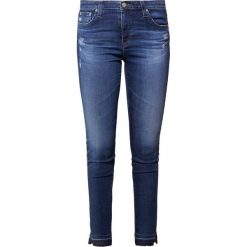 AG Jeans Jeans Skinny Fit blue denim. Niebieskie jeansy damskie relaxed fit AG Jeans, z bawełny. W wyprzedaży za 881,30 zł.