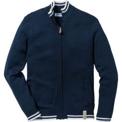 Kardigany męskie: Sweter rozpinany Regular Fit bonprix ciemnoniebieski
