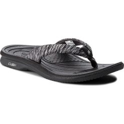 Japonki NEW BALANCE - W6073BK Black. Czarne klapki damskie New Balance, bez wzorów, ze skóry ekologicznej, bez obcasa. W wyprzedaży za 79,00 zł.