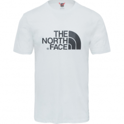 Koszulka The North Face Easy T92TX3FN4. Koszulki męskie The North Face, s, z nadrukiem, z bawełny, klasyczne, z klasycznym kołnierzykiem, z krótkim rękawem, krótkie. Za 129,99 zł.