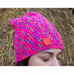 Czapka NEON PINK. Różowe czapki damskie Pakamera. Za 66,00 zł.