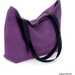 WELUROWA TOREBKA HANDMADE | ROSTELLUM Odea. Szare torebki klasyczne damskie Pakamera, z weluru. Za 485,00 zł.