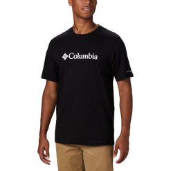 Koszulka T-shirt Columbia CSC Basic Logo 1680053010. Czarne koszulki męskie Columbia, s, bez wzorów, bez kołnierzyka. Za 102,99 zł.