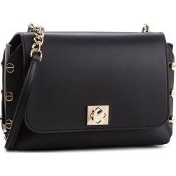 Torebka KAZAR - Necka 31772-01-00 Black. Czarne listonoszki damskie marki Kazar, z aplikacjami, ze skóry. Za 599,00 zł.