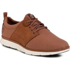 Półbuty TIMBERLAND - Killington TB0A2DDB140 Medium Brown Mesh. Pomarańczowe półbuty męskie Timberland, na co dzień, bez wzorów, ze skóry, bez zapięcia. Za 529,00 zł.