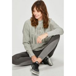 Nike - Bluza. Szare bluzy damskie Nike, s, z nadrukiem, z bawełny, bez rękawów, bez kaptura. W wyprzedaży za 149,90 zł.
