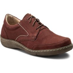 Półbuty LASOCKI - 2081-03 Czerwony Ciemny. Czerwone półbuty damskie skórzane Lasocki, na płaskiej podeszwie. Za 159,99 zł.
