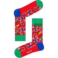 Happy Socks - Skarpety Holiday Gift Box (3-pak). Zielone skarpetki męskie marki Happy Socks, z bawełny. W wyprzedaży za 69,90 zł.