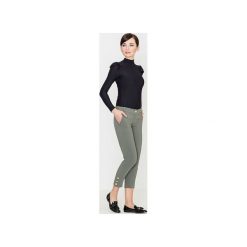 Spodnie K372 Oliwka. Zielone spodnie damskie Lenitif, xl. Za 119,00 zł.