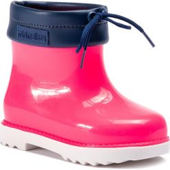 Kalosze MELISSA - Mini Melissa Rain Boot Bb 32424 White/Pink/Blue 52455. Różowe kalosze dziewczęce Melissa. W wyprzedaży za 169,00 zł.