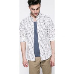 Premium by Jack&Jones - Koszula. Białe koszule męskie Premium by Jack&Jones, m, bez wzorów, z bawełny, klasyczne, z klasycznym kołnierzykiem, z długim rękawem. W wyprzedaży za 99,90 zł.