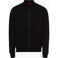 HUGO - Męska bluza rozpinana – Dacido, czarny. Czarne bluzy męskie marki HUGO, m, z nadrukiem. Za 699,95 zł.