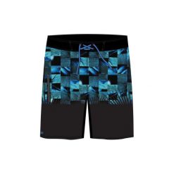 Spodenki surfing standardowe BS 500S Tropicsquare. Niebieskie koszulki męskie OLAIAN, s, bez wzorów, z poliesteru, klasyczne, na fitness i siłownię. Za 69,99 zł.