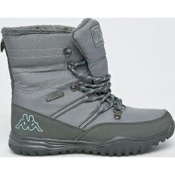 Kappa - Śniegowce Balto Tex. Szare śniegowce damskie Kappa, z materiału, na sznurówki. Za 239,90 zł.