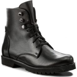 Botki KARINO - 2275/076-F Czarny. Czarne botki damskie skórzane marki Karino. W wyprzedaży za 269,00 zł.