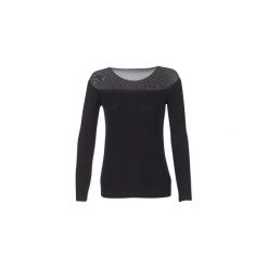 Swetry Armani jeans LAMOC. Czarne swetry klasyczne damskie marki Armani Jeans, z jeansu. Za 741,30 zł.