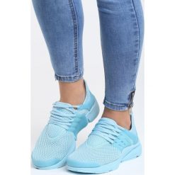 Niebieskie Buty Sportowe Soft. Niebieskie buty sportowe damskie marki Born2be, z materiału. Za 89,99 zł.