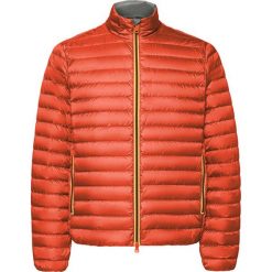 Kurtka puchowa w kolorze pomarańczowym. Pomarańczowe płaszcze męskie Geox, m, z puchu. W wyprzedaży za 429,95 zł.