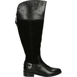 Kozaki - OLIVIA1816 BL. Czarne buty zimowe damskie marki Venezia, ze skóry. Za 469,00 zł.