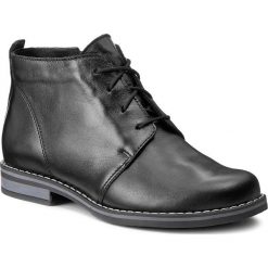 Botki damskie lity: Botki WASAK - 0354 Czarny