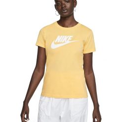 NIKE SPORTSWEAR ESSENTIAL > BV6169-795. Koszulki damskie Nike, xl, bez wzorów, z bawełny, street, z kontrastowym kołnierzykiem, bez rękawów. Za 99,99 zł.