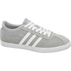 Sneakersy damskie adidas Courtset adidas popielate. Szare sneakersy damskie Adidas, ze skóry. Za 239,90 zł.