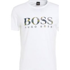 BOSS Orange TAUNO Tshirt z nadrukiem white. Białe koszulki polo męskie BOSS Orange, xxl, z nadrukiem, z bawełny. Za 249,00 zł.