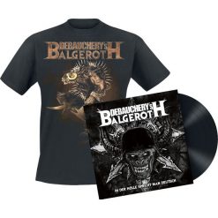 T-shirty damskie: Debauchery VS. Balgeroth In der Hölle spricht man Deutsch LP + T-Shirt standard