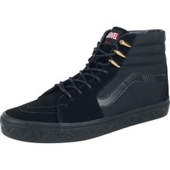Vans Marvel Black Panther SK8-Hi Buty sportowe czarny. Czarne buty sportowe damskie marki Vans, z motywem z bajki. Za 199,90 zł.