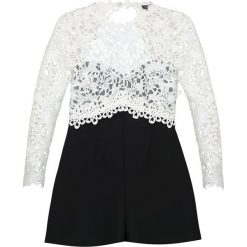 Kombinezony damskie: Topshop Petite FLIPPY Kombinezon monochrome