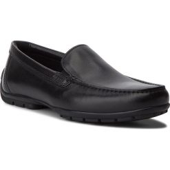 Mokasyny GEOX - U MOnet W 2Fit A U72Q6A 00043 C9999 Black. Czarne mokasyny męskie Geox, ze skóry, klasyczne. W wyprzedaży za 349,00 zł.