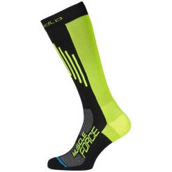Odlo Skarpety unisex Running muscle force extra long żółto-czarne r. 39-41. Czarne skarpetki męskie marki Odlo. Za 107,35 zł.