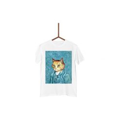 Koszulka Kit van Gogh or Vincent van Cat Męska. Czarne koszulki męskie Failfake, s. Za 130,00 zł.