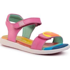 Sandały AGATHA RUIZ DE LA PRADA - 202953 S A-Rosy. Różowe sandały dziewczęce Agatha Ruiz de la Prada, ze skóry ekologicznej, bez zapięcia. W wyprzedaży za 179,00 zł.