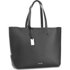 Shopper bag damskie: Torebka CALVIN KLEIN BLACK LABEL – Edit Large Shopper K60K603790 001